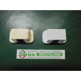 SIEGENIA Abdeckkappe Nachdruck weiss 43 x 23mm NACHDRUCK