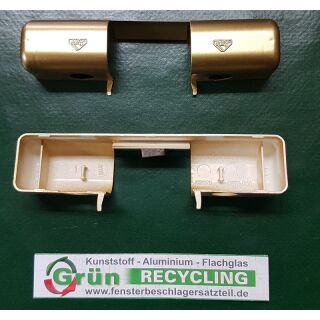 ROTO NT Abdeckkappe Axerlager Scherenlager RB 62820 0973000 90mm x 20mm x 18mm Öffnung: 28mm Kappe für Axerband E5 R03.1 Gold FachP2698