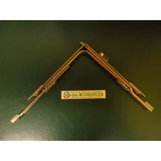 SIEGENIA VSU-E Eckumlenkung 140 x 140mm beidseitige Zahnstangenaufnahme mit Kantenriegel FachB392