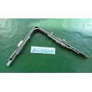 SIEGENIA Aubi Eckumlenkung Teul 140 x 210mm lange Seite mit 1 Pilzzapfen und Auflaufrollen kurze Seite mit Schließblech FachB459