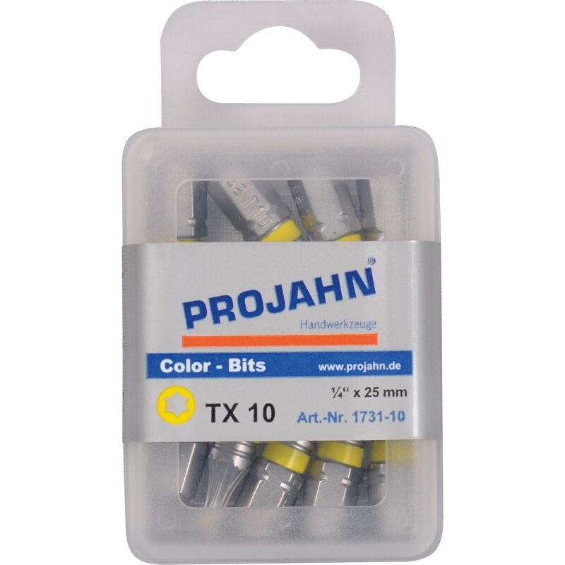 Projahn Inbus-Bits 3 Mm – 3er Pack, 1/4 Zoll Aufnahme, Länge 25 Mm, Für Sechskant-Schrauben