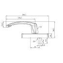 Siegenia Griff Aufsatzgetriebe f. Alufenster Globe EVI...