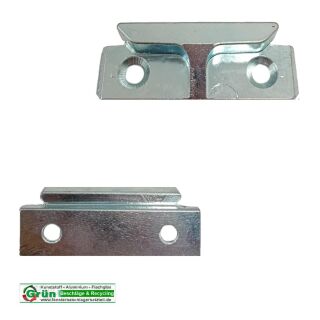 ROTO Schließblech 6482352400, 50 x 17mm Nachbau in hell verzinkt VR5/139