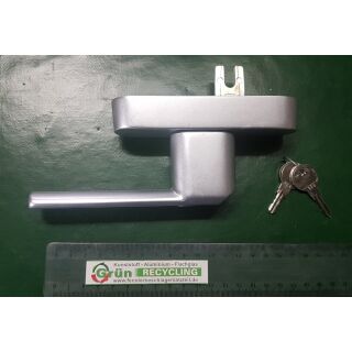 WSS SCHLECHTENDAHL Fenstergriff Fensterhebel 84 mm Lochabstand absperrbar abschliessbar Schieber 29mm FachP2923