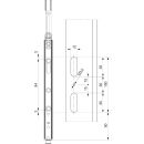 MACO Multi Matic Eckumlenkung f. Stulpflügelgetriebe variabel 1250 mit 1 I.S Pilzazpfen FFH 841- 1250mm Schenkel 180 x 115mm kurze Seite mit Pilzzapfen FachB515