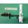 GU Ecklager UF8-866 112 x15mm, 2 Haltezapfen 22x7mm, Zapfen 16 x7mm, weiß, braun SchrankP296/7