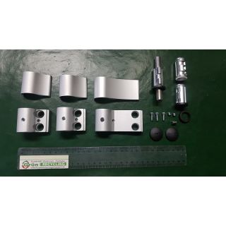 FAPIM Haustürband 3-tlg. H20 80mm Silber FachP3577