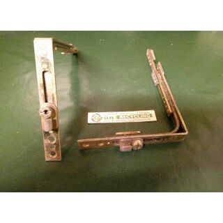 SIEGENIA Eckumlenkung 120 x 120mm eine Seite mit Zahnstangenaufnahme FachB419