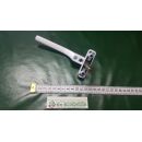 HOPPE Fenstergriff mit schmaler Rosette 65 x 17mm weiß Raum9W1