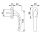 HOPPE Fenstergriff Fensterolive Tokyo mit Druckknopf 0710/U26 F8707 Braun Raum9R2/8