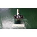 GU Fenstergriff Fensterolive Drehgriff Dirigent F F2 Neusilber / Rosette Braun mit Aufschrift ,, FEKU FENSTER`` Raum9R2/18