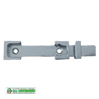 SIEGENIA Schließblech Kippschließblech 0500 500 111 x 23mm Nachbau in hell verzinkt VR5/155