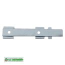 SIEGENIA Schließblech Kippschließblech 0500 500 111 x 23mm Nachbau in hell verzinkt VR5/155