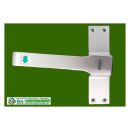 STRENGER WSS 805 Türtreibriegel Links, EV1 Silber , Bolzen Ø 10 x 39mm, HUB= 25mm FachP3842