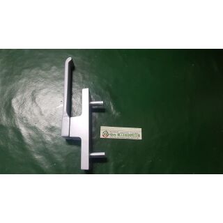 STRENGER WSS Türtreibriegel 805 Silber, Bolzen Ø 10 x 28mm, Hub 25mm, Gesamtbauhöhe 51mm Links FachP3876