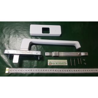 PSK Getriebedrehgriff Drehgriff Dirigent mZ mit Aussperrsichrung Alu-Jet 06 Weiß Rechts FachP3924