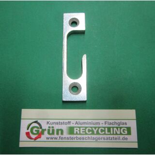 Schließblech kantig für Kantengetriebe 20 x 73 mm RaumX1178