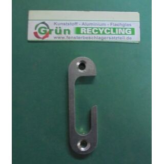 Schließblech rund für Kantengetriebe 20 x 70 mm Stärke 5mm RaumX1175