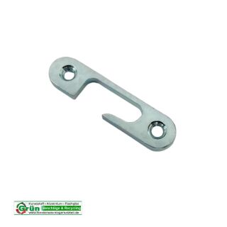 Schließblech rund für Kantengetriebe 18 x 75 mm NACHBAU VR5/255