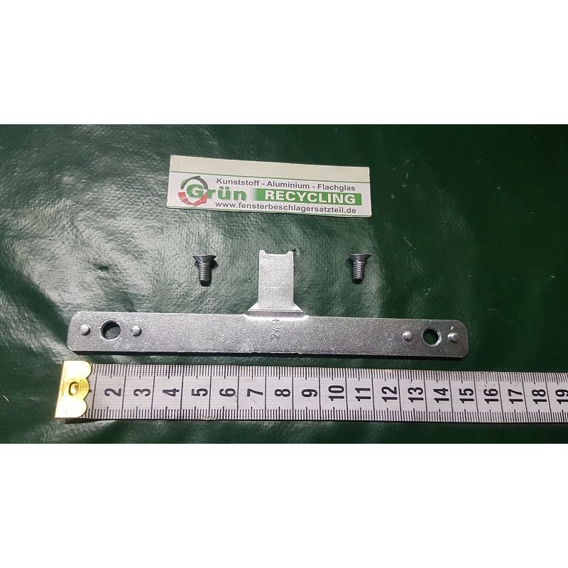 Siegenia PSK - Leva Manuale 200 Con Ottt Lag Lagswelt, Con Specchio Di Fissaggio (DIN Destra, EV1 Argento