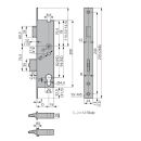 WSS SCHLECHTENDAHL Panikschloss Serie 200 Dorn 35mm , 35/92/24/9 mit Panikfunktion E FachX2669