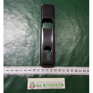 HAUTAU Abdeckkappe für HS Griff PZ RAL8077 dunkelbraun 160 x 35mm RaumX314