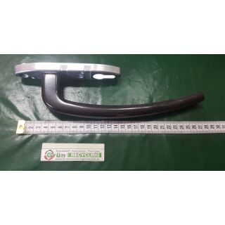 HAUTAU Griff HS Innen ohne Kappe, Vierkant und Muschel Braun Ral 8077 RaumX318