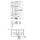 SAVIO Türband 3 teilig Set Lochabstand 135mm Drehpunkt 15mm FachVR3/265
