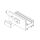 GIESSE Wasserkappe 36 x 16mm Klemmabstand 30mm schwarz FachVR3/025