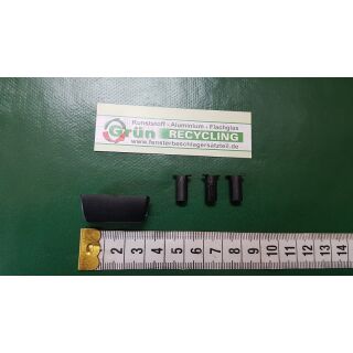 GIESSE Wasserkappe 32 x 13mm, Klemmabstand 23mm schwarz Raum2R2/4