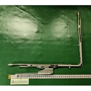 HAUTAU PSK Stulp Eckumlenkung HSK Z/ST GOL Schema C mit Scherenarm 13mm Achse mit 1 Pilzzapfen Fach3471