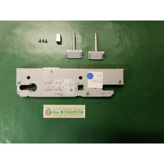 KFV Reparatur Hautshloßkasten Set 40/92/10 Dorn 40mm, Entfernung 92mm, Vierkant/Nuss  10mm, Reduzierhülse 10/8mm DIN links rechts
