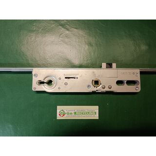ROTO Mehrfachverriegelung MVZ C600 30 mm Dorn 2200F2 x 16 Silber 4V 2225 mit vier Pilzzapfen 8mm Vierkant Entfernung 92 mm Zylinderbetätigt KR23