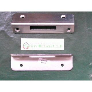 FUHR Türschließblech Schwenkriegel-Teil 48020 Winkel 25 x 32 x 120mm Holz 4mm Silber Container1
