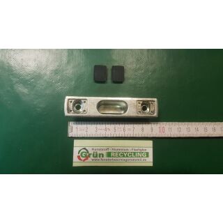 FUHR Schließblech Rundriegel-Schließteil RRF48026X, 12784 , 20 x 20 x 8,5mm mit Topf Silber FachVR4/391