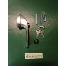 ABUS Fenstergriff abschließbar FG 300 silber200NM inkl. 2 Schlüssel AL0145 gleichschließend