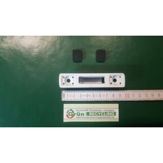 FUHR Schließblech Rundriegel-Schließteil 54085 RCH54162W 20 x 90 x 8,5mm, Weiß Container1