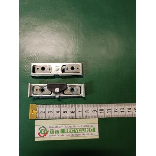 SIEGENIA Spaltlüfter Schließblech 73x19x8mm Lochabstand 40mm A0760 SchrankP039/1