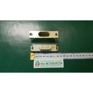 KFV Schließblech, 2392.01/20 , 880.0030 , 81 x 20mm gelb verzinkt SchrankP387/6