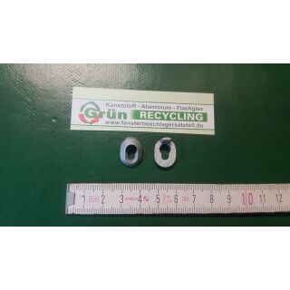 HARTMANN Bolzensicherung Kappe Silber, 17 x 13mm SchrankP253/1