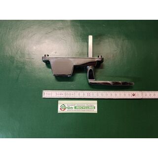 FIX Türverschluss 835S links absperbar ohne Zylinder chrom, 8mm Vierkant, 115mm Lochabstand, 52mm Vierkant vorstehend, 9mm Nocken