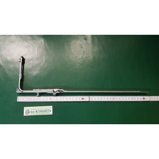 SIEGENIA Verriegelung VSU/A FH 1S TEVR/TEUL mit 1 Pilzzapfen und 1 Flügelheber, Gesamtlänge 412mm FachX1708 + PaletteH3