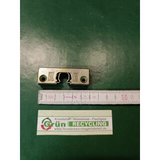 AUBI Türschnäpper TS021 60 x 20 mm Nut rückseitig 12,5 mm SchrankP073/4