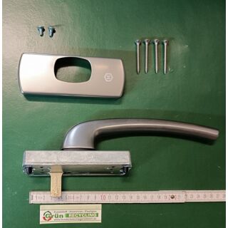 HAUTAU PSK Griff Hebel Aufsatzgetriebe 201AG AG201 inkl. Schrauben F9  Rechts Edelstahl NACHBAU