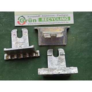 ROTO WICONA WICSTAR Zahnschieber WL 291533 FachP4178 Nachbau in hell verzinkt