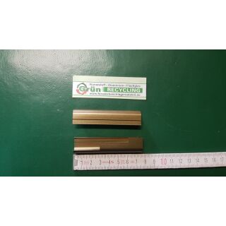 ROTO NX Abdeckkappe Eckband 824868, Länge 75mm, Mittelbronze R053, Links FachX1810