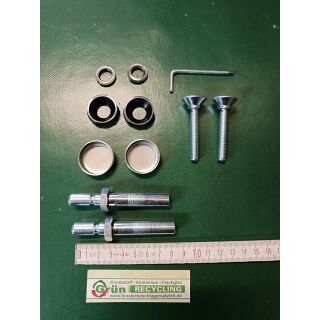 BEHLE Befestigungsset Montageset Rückseite MS 150.56 für Stoßgriff FachP5120