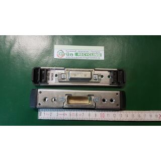 FUHR Rundriegel Schließteil 54184 U29 Silber 125 x 29mm FachX2180