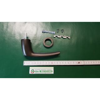 ROTO Fenstergriff Dunkelbronze R05.4, Vierkant 7 x 24mm, Lochabstand 20mm FachX1927
