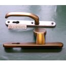 GREENTEQ Schmalrahmenwechselgarnitur DG58.AL.SSWK PZ 92 Bronzefarbig eloxiert F4 396.261/0400 VW ohne Schrauben und Vierkant Palette + FachVR2/030